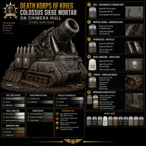 death korps colossus mortar 4980cde0edcf453b9334831aff724257